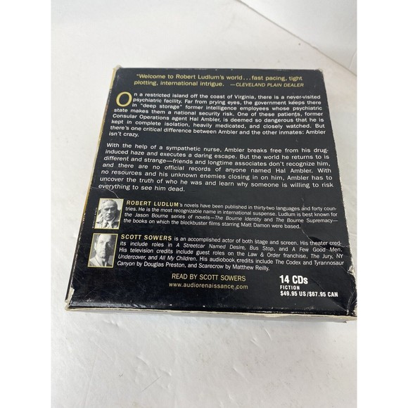 The Ambler Warning by Robert Ludlum (2005, Compact Disc, Abridged edition) - Picture 8 of 16